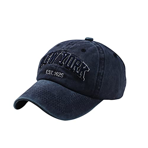 Sombrero de bordado de letras de moda Gorra de béisbol Sombrero de tendencia al aire libre Protección solar Gorra de béisbol para deporte gimnasio picnic, Negro, S/L