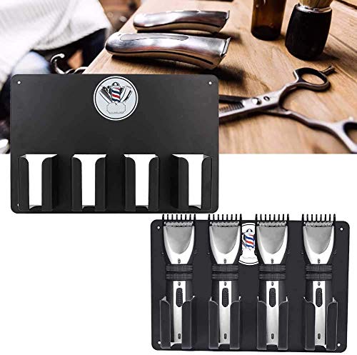 Soporte Para Cortapelos,Cortadora de Cabello EléCtrica Estante de Almacenamiento Accesorios Para SalóN Cortador de Cabello Soporte Para Herramientas de Almacenamiento Para Barber Station