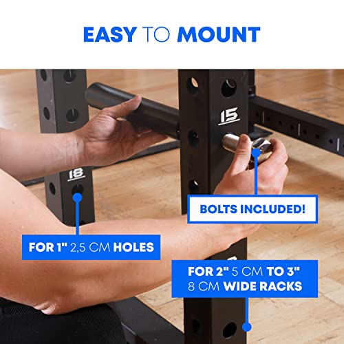 Soporte para placa de peso, barra de seguridad, barra de seguridad, 2 pulgadas, placa olímpica de almacenamiento, soporte de sentadillas, ganchos para soporte de barra de soporte de pesas para