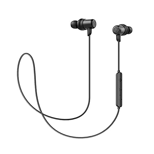 SoundPEATS Auriculares Bluetooth 5.0 Inalámbricos Magnéticos Value Cascos Deportivos con Micrófono IPX6 Manos Libres Hi-Fi Sonido hasta 7h