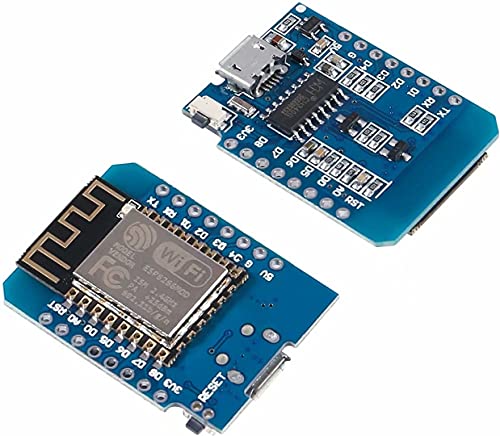 SP-Cow Placa de Desarrollo ESP8266 ESP-12F 4M Bytes WLAN WiFi,Placa de Desarrollo de Internet Compatible con Arduino (2 Pcs)