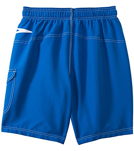 Speedo Swim Trunk Knee Length Marina Volley수영 트렁크 무릎 길이 마리나 발리marina-Bañador para Hombre泳褲及膝碼頭海灘鞋ترانك سباحة مارينا II Volley 50,80 cm, Azul Clásico/Blanco, XL