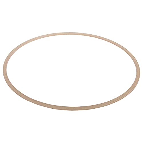 Sport-Tec Aro de Gimnasia Madera, Hula Hoop, aro de Entrenamiento, aro de Gimnasia, aro de Fitness, círculo de Gimnasia, reducción de Peso, 60cm