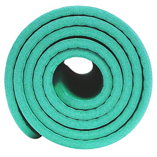 Sport vida Yoga Fitness Esterilla Para Pilates, espuma cerámica-grafito-nbr, 180 x 60 x 1 cm | colchoneta para camping tienda