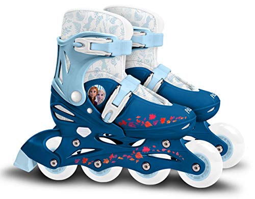 Stamp- Adjustable IN-Line Frozen II Size 30-33 Disney, Color Azul, Talla (RN244302)