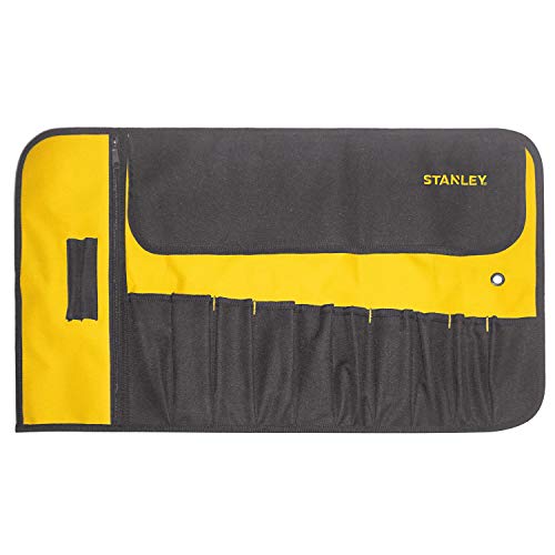 STANLEY 1-93-601 - Estuche para herramientas enrollable, 12 compartimentos, Tejido resistente