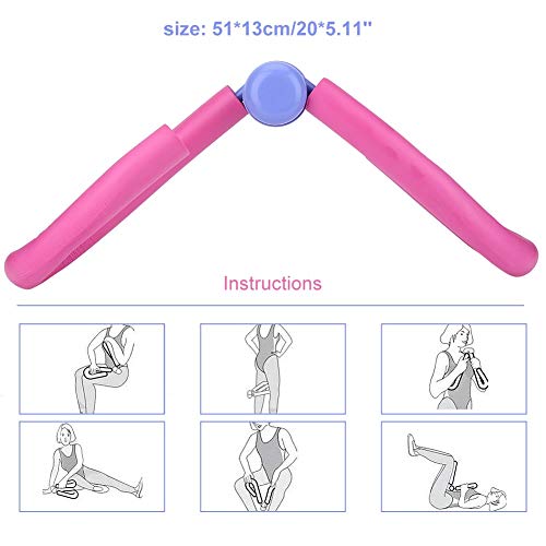 Starbun Thigh Master Thigh Trimmer - Gimnasio en casa Deportes Muslo Pierna Brazo Músculo Fitness Entrenamiento Máquina de Ejercicio Equipo de Ejercicio (Color : Rose Red)