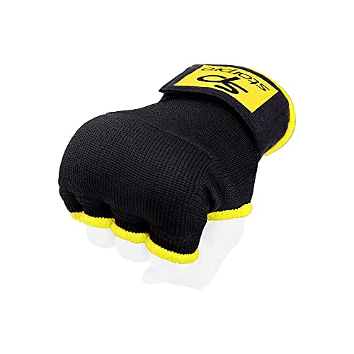 Starpro Guantes Interiores Boxeo con Envolturas de poliéster Tejido para Boxeo Sparring Muay Thai Kickboxing MMA Artes Marciales y Entrenamiento de Lucha - Hombres y Mujeres - Múltiples Colores