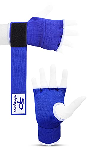 Starpro Guantes Interiors Boxeo Envolturas - Elástico Acolchado Cinta Vendas Bueno para MMA Artes Marciales Muay Thai Lucha Puñetazos Entrenamiento Gimnasio | Ejercicio Mano Muñeca Vendaje