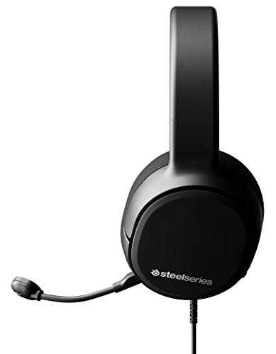 SteelSeries Arctis 1 - Auriculares Gaming - Compatibilidad con Todas las Plataformas - Para PC, PS5, PS4, Xbox, Nintendo Switch, Móvil - Micro ClearCast Desmontable