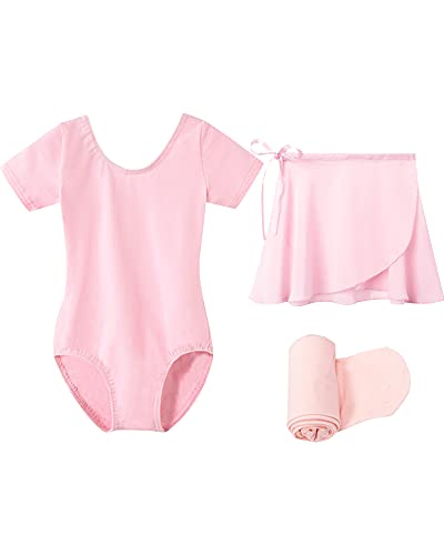 STELLE - Kit de iniciación de Ballet para niñas - Rosa - 90 cm(4 años)