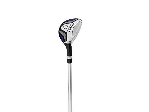 STRATA - Paquete completo de palos de golf para mujer de 16 piezas, Morado, Mano derecha