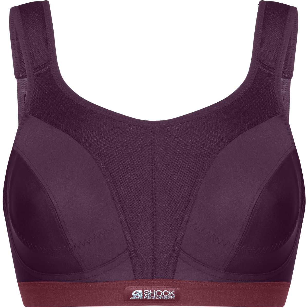 Sujetador deportivo Amortiguador Classic D+ (Cranberry Splash/Romance) - Sujetadores deportivos