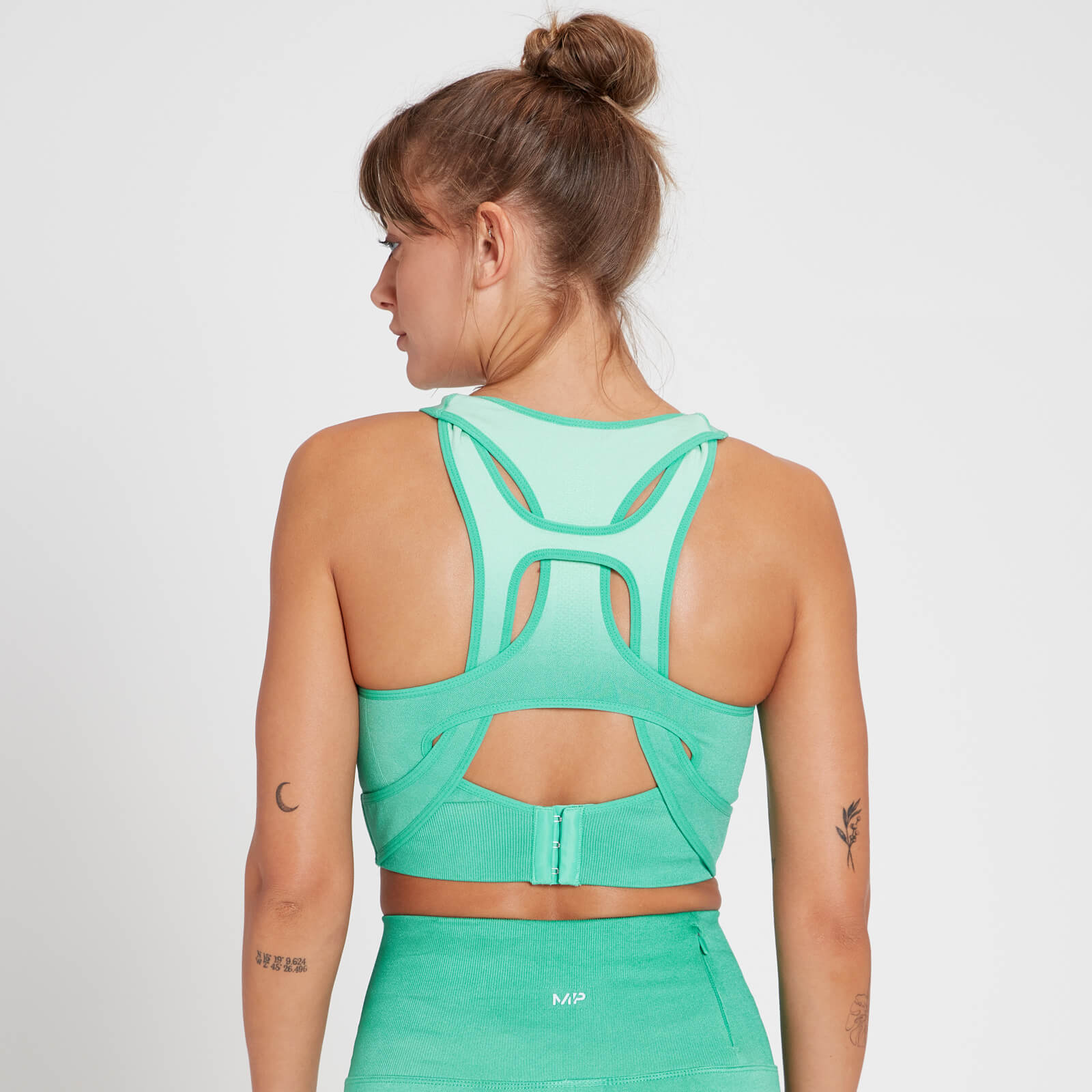 Sujetador deportivo sin costuras Velocity Ultra para mujer de MP - Verde hielo  - M