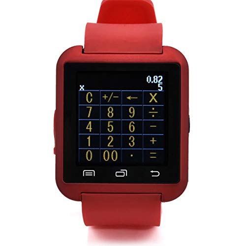 SunshineFace Reloj Inteligente U8 Podómetro Deportivo Reloj con Teléfono Bluetooth