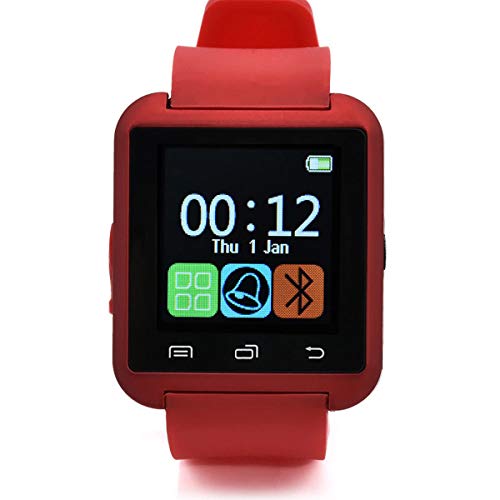 SunshineFace Reloj Inteligente U8 Podómetro Deportivo Reloj con Teléfono Bluetooth