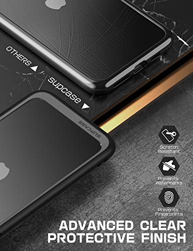 SupCase Funda iPhone SE/ 7 / 8 Transparente Case [Unicorn Beetle Style] Antigolpes Carcasa Protector para Apple iPhone se 2020 / iPhone 7 2016 / iPhone 8 2017 - Negro