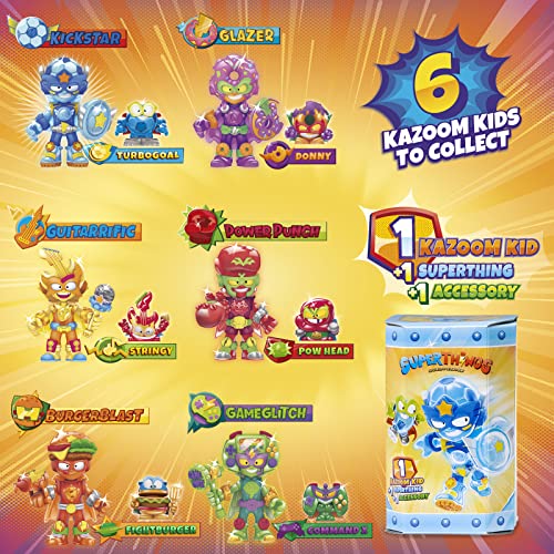 SUPERTHINGS RIVALS OF KABOOM Guardians Kazoom – Colección Completa de Kazoom Kids, Guardians Kazoom. Cada Kazoom Kid Viene con 1 SuperThing y 1 Accesorio de Combate