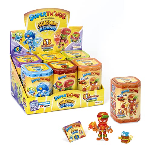 SUPERTHINGS RIVALS OF KABOOM Guardians Kazoom – Colección Completa de Kazoom Kids, Guardians Kazoom. Cada Kazoom Kid Viene con 1 SuperThing y 1 Accesorio de Combate