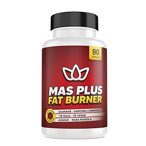 Suplemento Termogenico quemagrasa potente | Garcinia Cambogia +Té verde + Té Rojo + Guaraná | 90 cápsulas