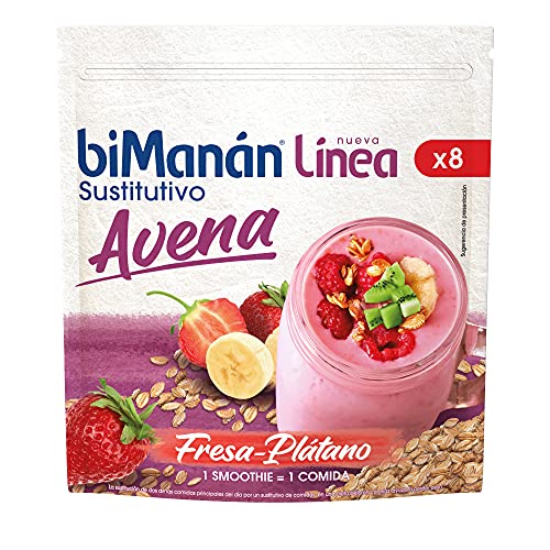 Sustitutivo Smoothie Avena Fresa-plátano Doy - 280 g