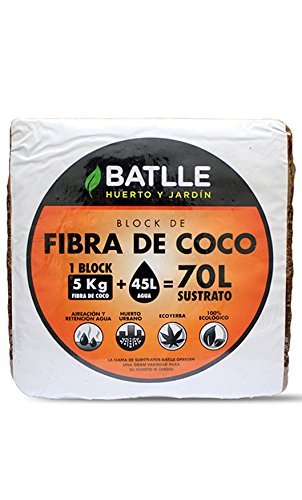 Sustratos Ecológicos - Block de Fibra de coco 5kg - Batlle