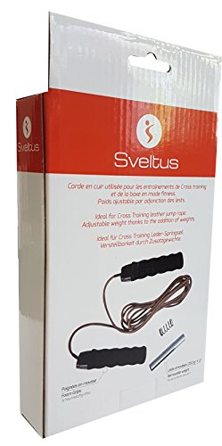 Sveltus Piel Lestable 500 G Cuerda de Saltar Unisex, marrón