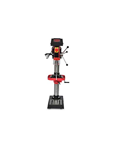 Taladro De Columna 550W, 220V, 12 Niveles De Velocidad, Altura 980mm, 210-2220 Rpm, Diámetro Máximo De Perforación 16mm