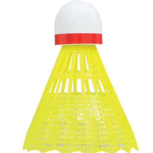 Talbot Torro Tech 350 Volante de Nylon Badminton, Unisex, Amarillo (Yellow)