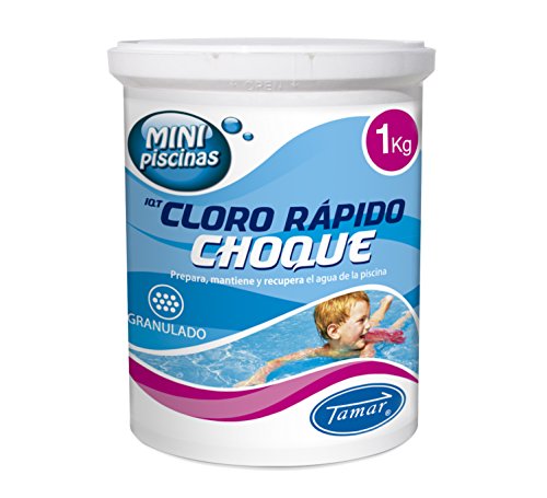 Tamar Cloro Choque Accion Rapida Especial para Mini Piscinas, 1 Kilo