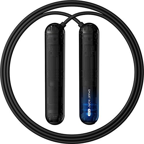 Tangram Factory Smart Rope PURE - Cuerda para saltar que se comunica con tu teléfono inteligente