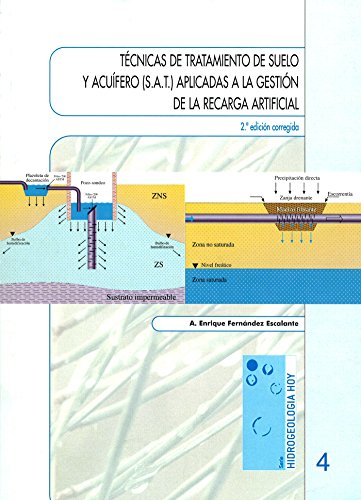 TÉCNICAS DE TRATAMIENTO DE SUELO Y ACUÍFERO (S.A.T.) APLICADAS A LA GESTIÓN DE LA RECARGA ARTIFICIAL (HIDROGEOLOGÍA HOY nº 4)