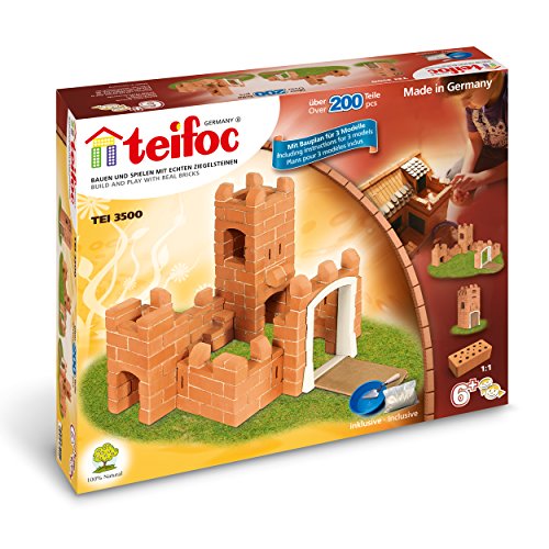 Teifoc TEI 3500 - Kit de construcción de pequeño Castillo de Piedra