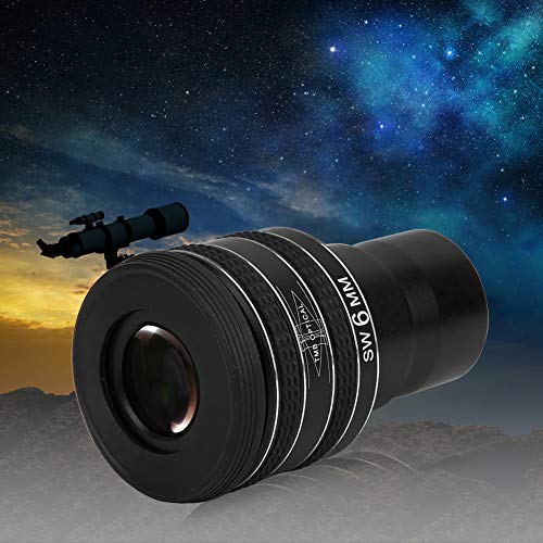 Telescopio Astronómico, Oculares Planetarios de 1.25 Pulgadas y 6 mm, Monocular de Alta Definición con Tapas de Goma len, Mini Telescopio Ocular de Alta Potencia para Observación Planetaria