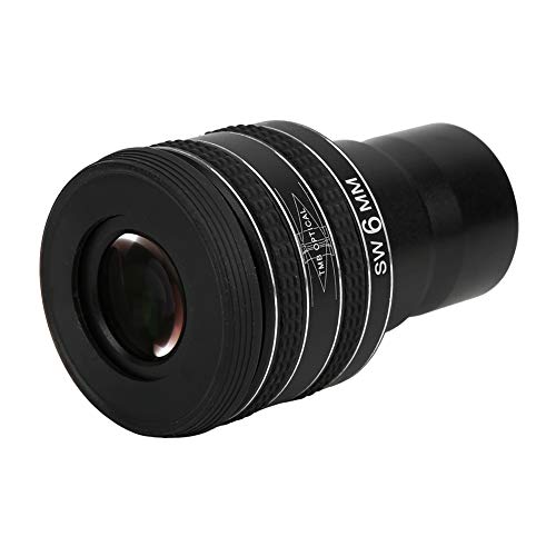 Telescopio Astronómico, Oculares Planetarios de 1.25 Pulgadas y 6 mm, Monocular de Alta Definición con Tapas de Goma len, Mini Telescopio Ocular de Alta Potencia para Observación Planetaria