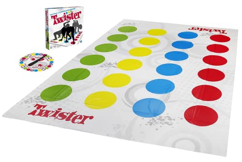 TGGH Twister Games Twister Floor Game Twister Ultimate Game, Family, Juego de fiesta para niños de 6 años en adelante