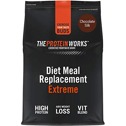 THE PROTEIN WORKS Sustitutivo De Comidas Extreme | Chocolate Suave | Comida Nutricionalmente Completa | Vitaminas Potenciadoras Del Sistema Inmune | The Protein Works, 1000 g