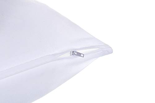 Todocama – Almohada de Fibra con Tratamiento antiácaros y antibacterias. Sensación Tacto Pluma Extra Suave. (Todas Las Medidas Disponibles). (Pack de 2 Unidades - 75 cm)