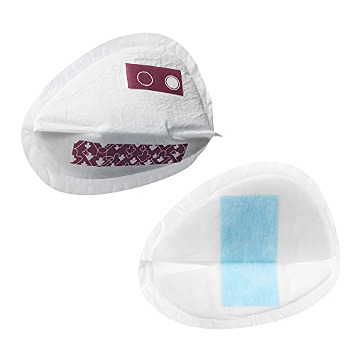 Tommee Tippee Discos de Lactancia Made for Me, Super Absorbentes, Suaves, Desechables y Multicapa, Medianos, Pack de 40