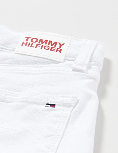 Tommy Hilfiger Nora Short Pantalones Cortos, Bright White, 74 cm para Niñas