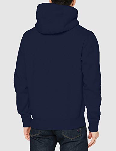 Tommy Jeans TJM Regular Fleece Hoodie Sudadera, Twilight Navy, XL para Hombre