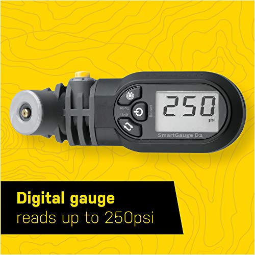 Topeak Smartgauge D2 Manómetro Digital, Deportes Y Aire Libre, Negro, Talla Única