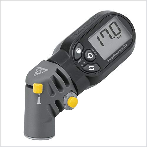 Topeak Smartgauge D2 Manómetro Digital, Deportes Y Aire Libre, Negro, Talla Única