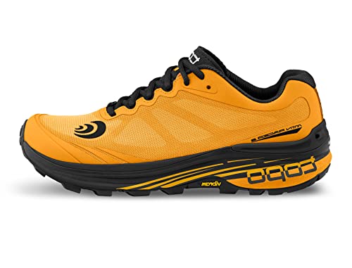 Topo Athletic MTN Racer 2, Zapatillas Hombre, Mango/Negro, 44 EU