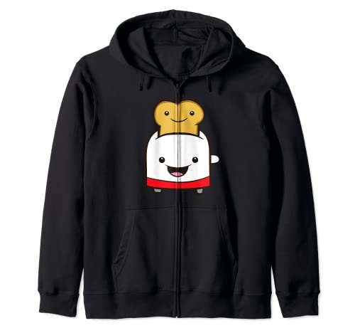 Tostadora y tostador Tostadora de pan Kawaii Sudadera con Capucha