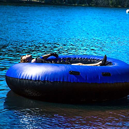 Trampolín acuático hinchable Deep Sea 3m - Plataforma flotante con balsa extra - para adultos y niños max 260kg