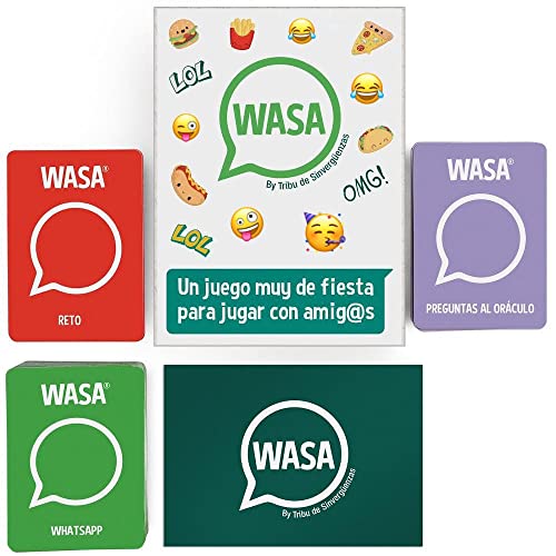 TRIBU DE SINVERGÜENZAS 🤣 WASA 🤣 – Juego de Mesa - Juego de Cartas para Fiestas y Risas. 🔥 by