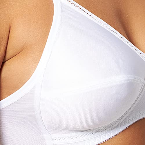 Triumph Elastiform N (110131) - Sujetador sin aros para mujer, Blanc (0003 Blanc), 90B (90) - talla alemana