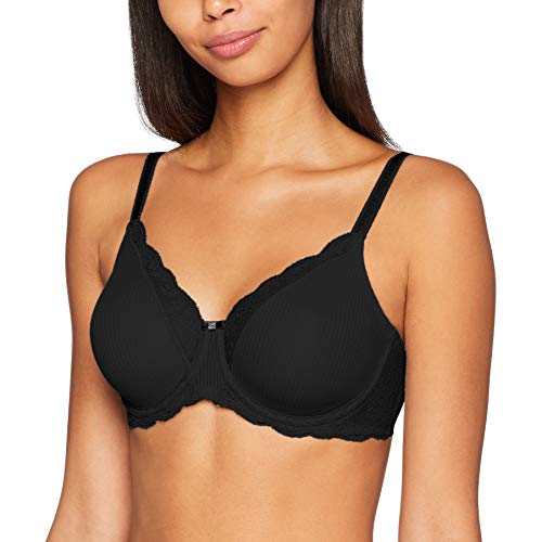 Triumph Modern Feeling W Sujetador con Aros, Black, 75C para Mujer