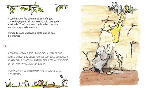 Trompa larga: En letra MAYÚSCULA y de imprenta: libros para niños de 5 y 6 años: 9 (Aprender a leer en letra MAYÚSCULA e imprenta)